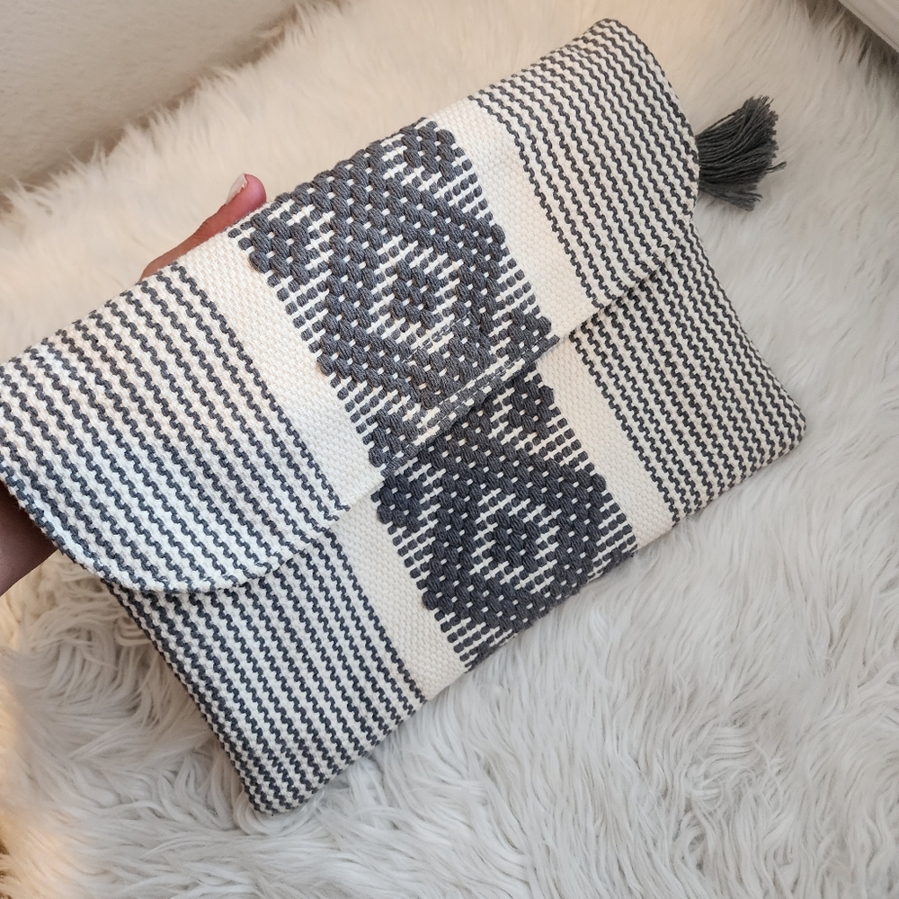 ECLECTIC ARRAY THE IRMA HANDMADE CLUTCH BAG NWT - Picture 8 of 13